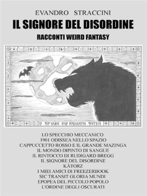 cover image of Il Signore del Disordine--racconti weird fantasy